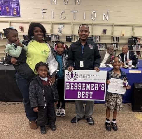 Te'Meira, Her Family and Mr. Davis