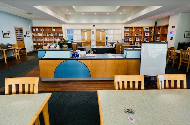 Checkout Area of the LMC