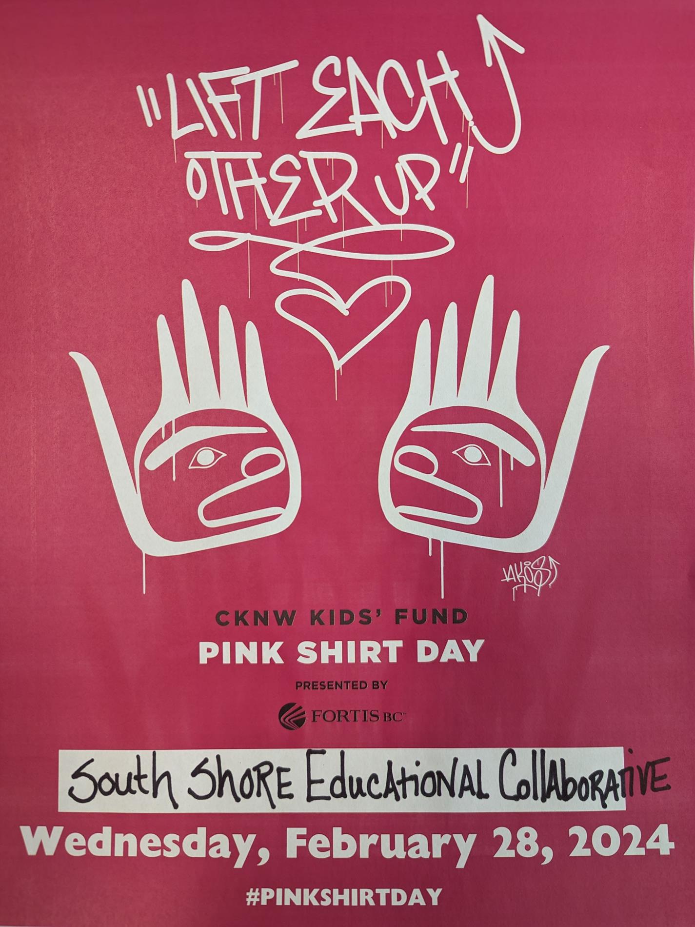 Pink Shirt Day Poster
