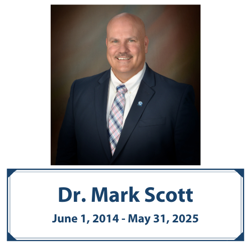 Dr. Mark Scott | Jun. 1, 2014 - May 31, 2025 Dr. Mark Scott | Jun. 1, 2014 - May 31, 2025