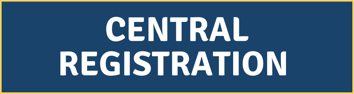 Central Registration webpage