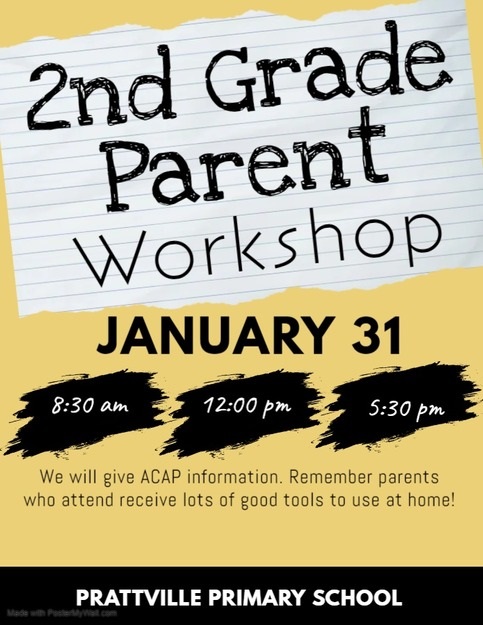 2nd Grade Parent Workshop