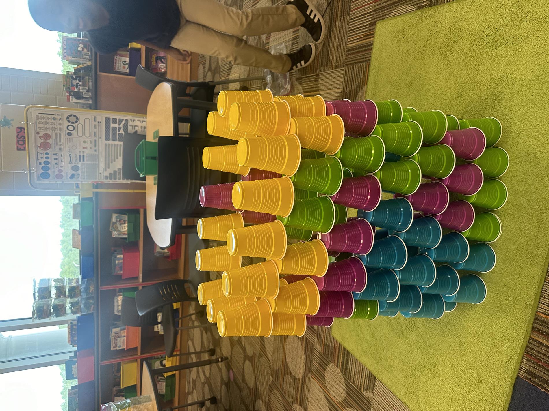 Cup Towers STEM Challenge