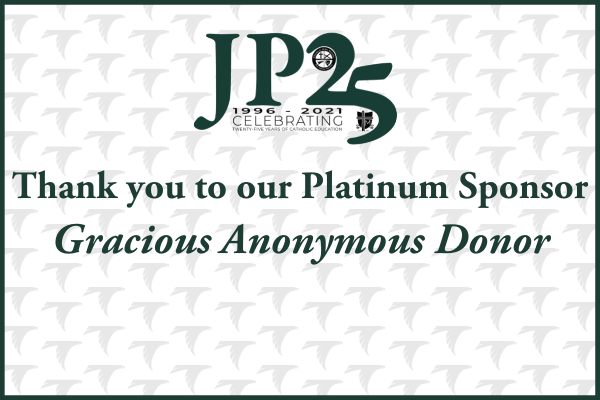 Platinum Sponsor 25th Anniversary Dinner