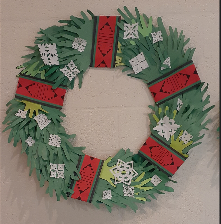 Student/ Staff hand Hopi-Holiday Reef decoration 2 of 2
Mr.Dashee