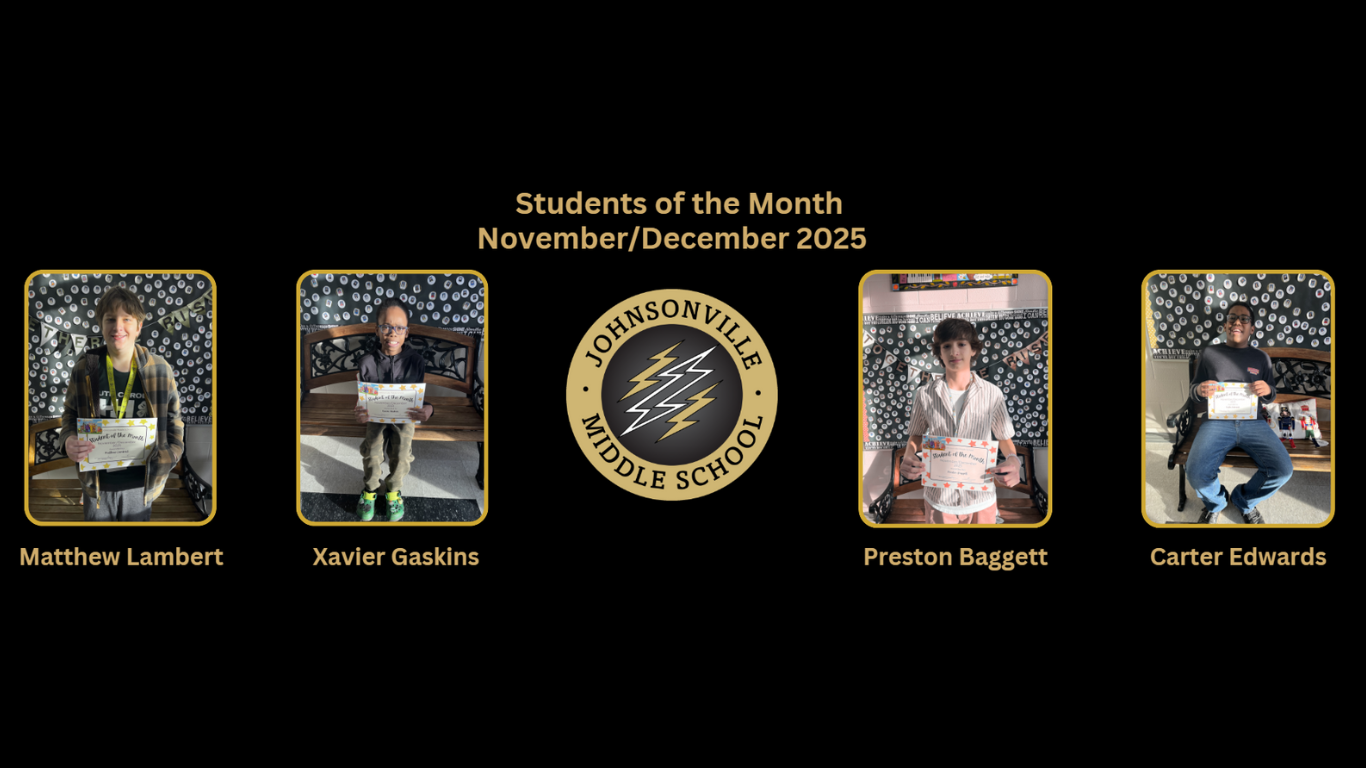 November/December Students of the Month