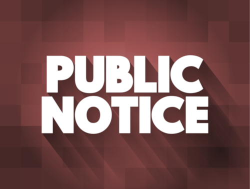 Public Notice