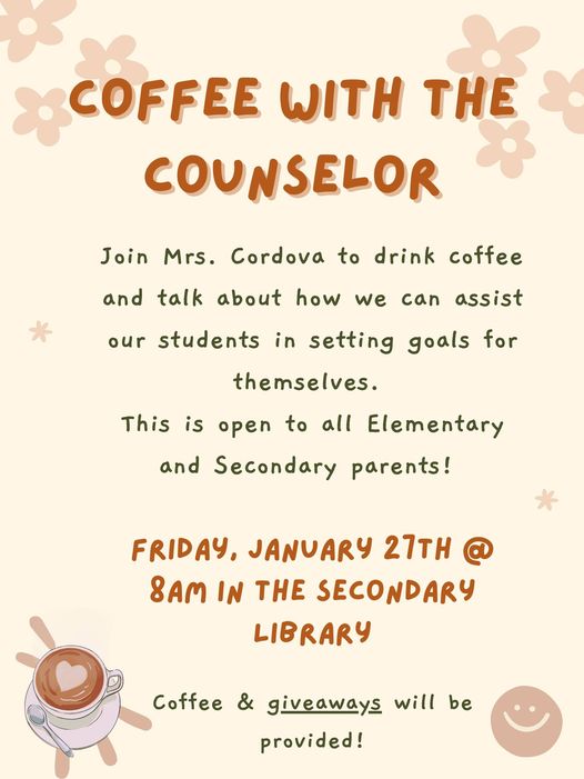 coffee with the counselor
