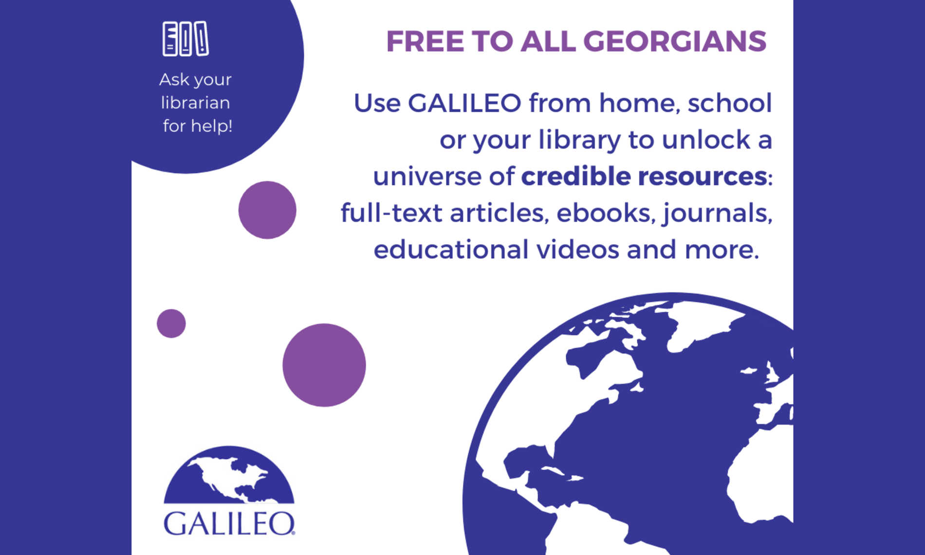 Access all kinds of databases with Galileo!