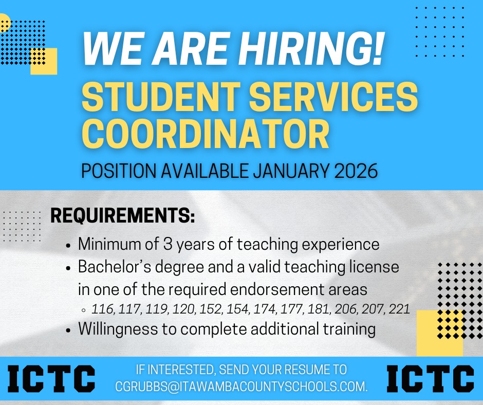 Student Services Coordinator Job Post