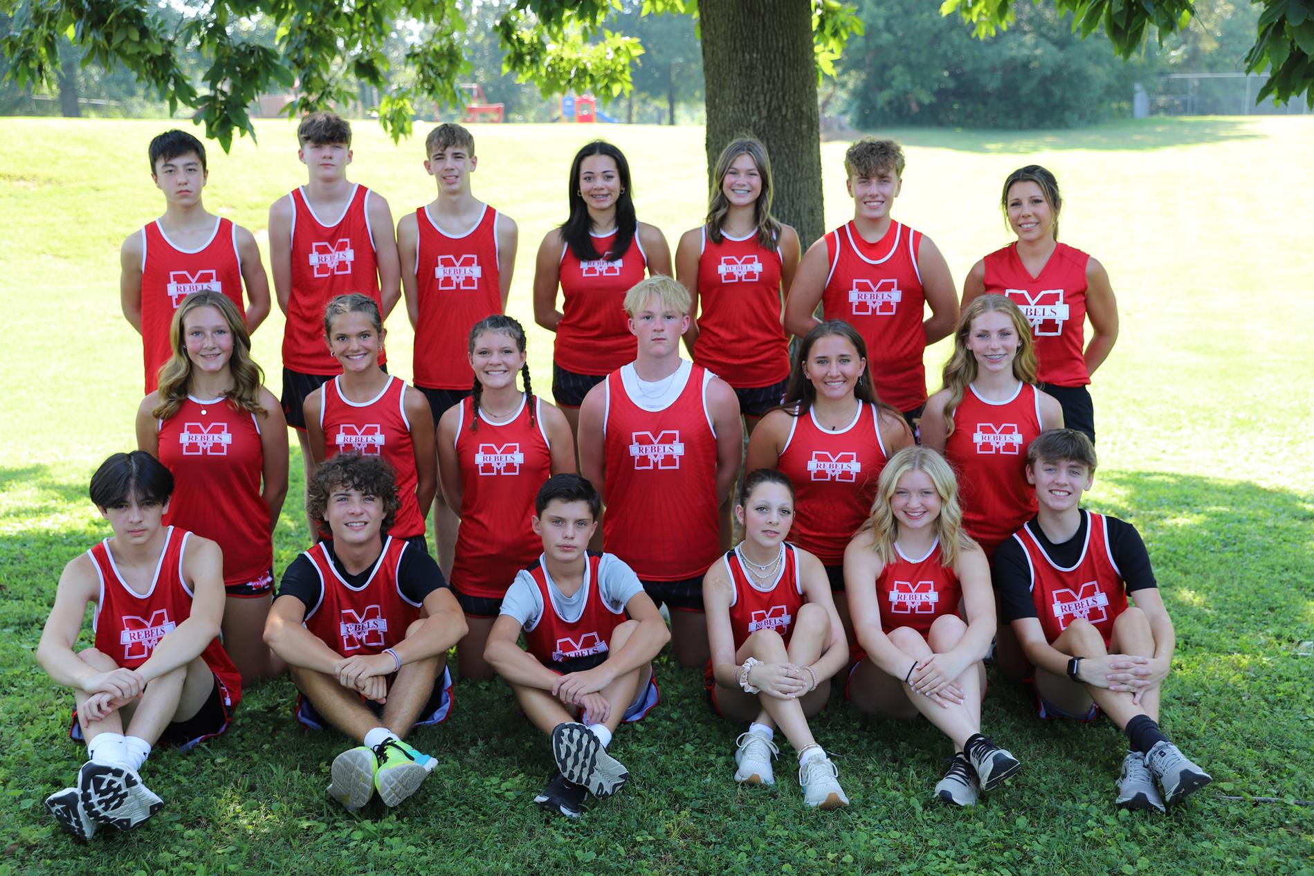 Cross Country Team Photo 2024