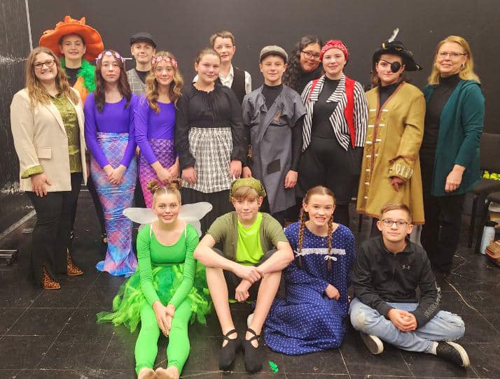 junior high one act play performance 