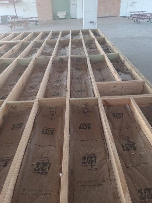 Floor Joists & Insulation