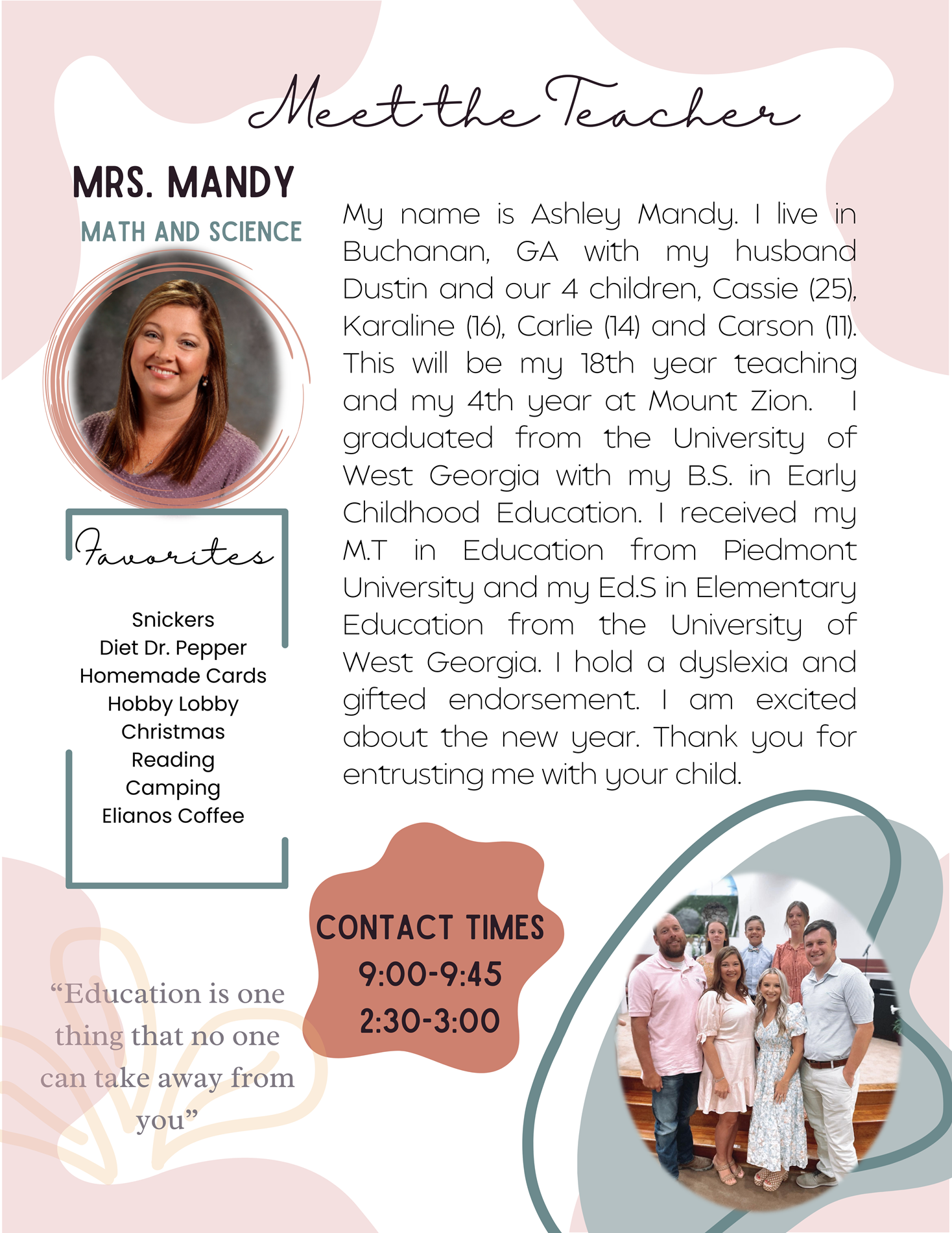 Meet the Teacher