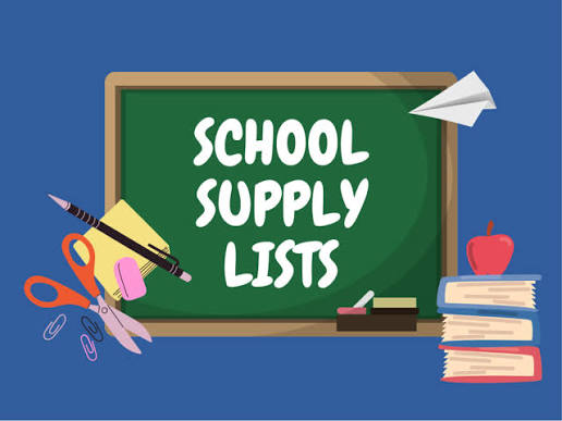 2026-2027 School Supply Lists