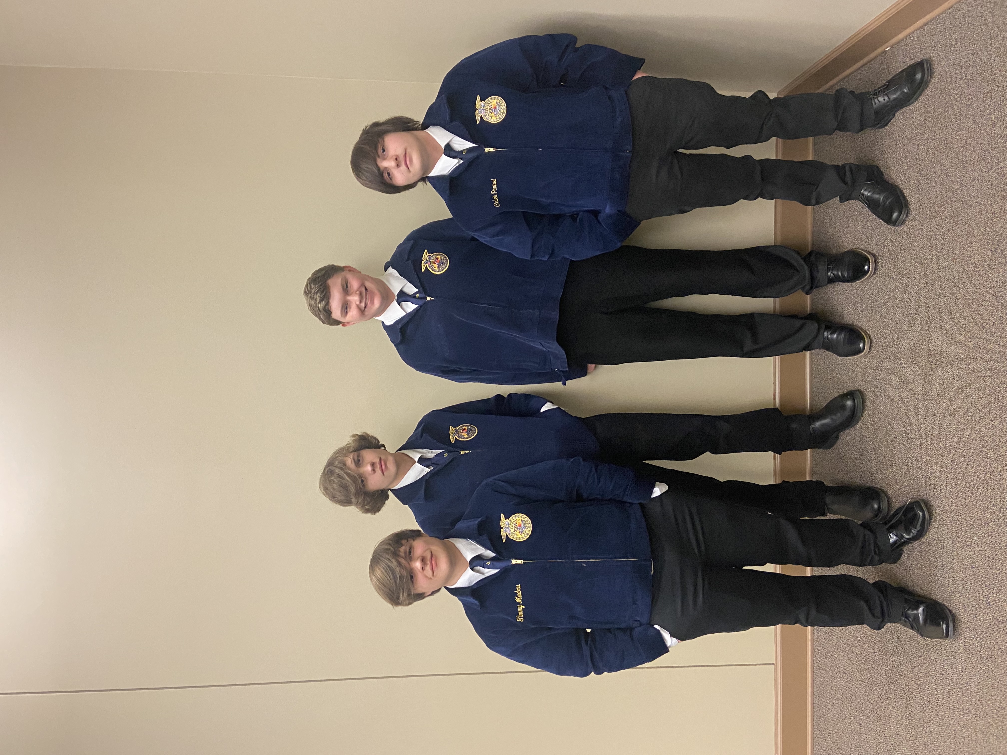 Trace Ward, Caleb Panel, and Jonathan May