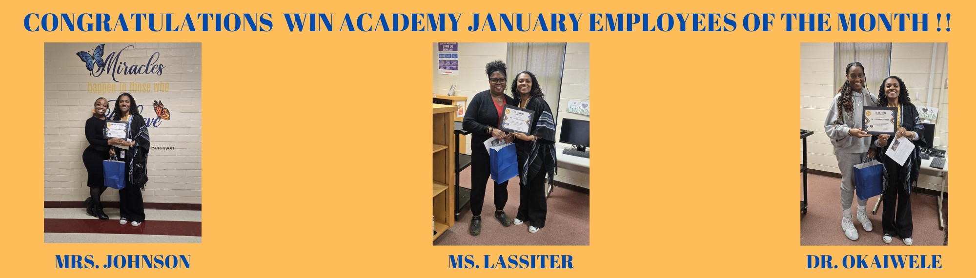 January 2026 Teacher of the Month