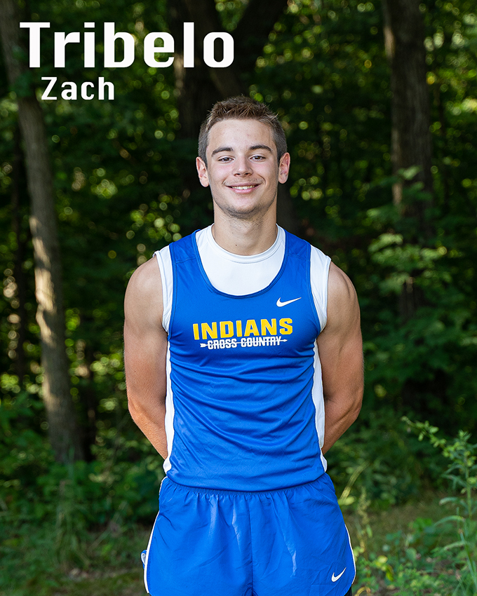 senior Zach Tribelo