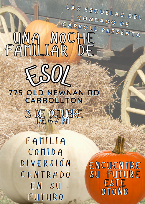 ESOL Family Night in Spanish