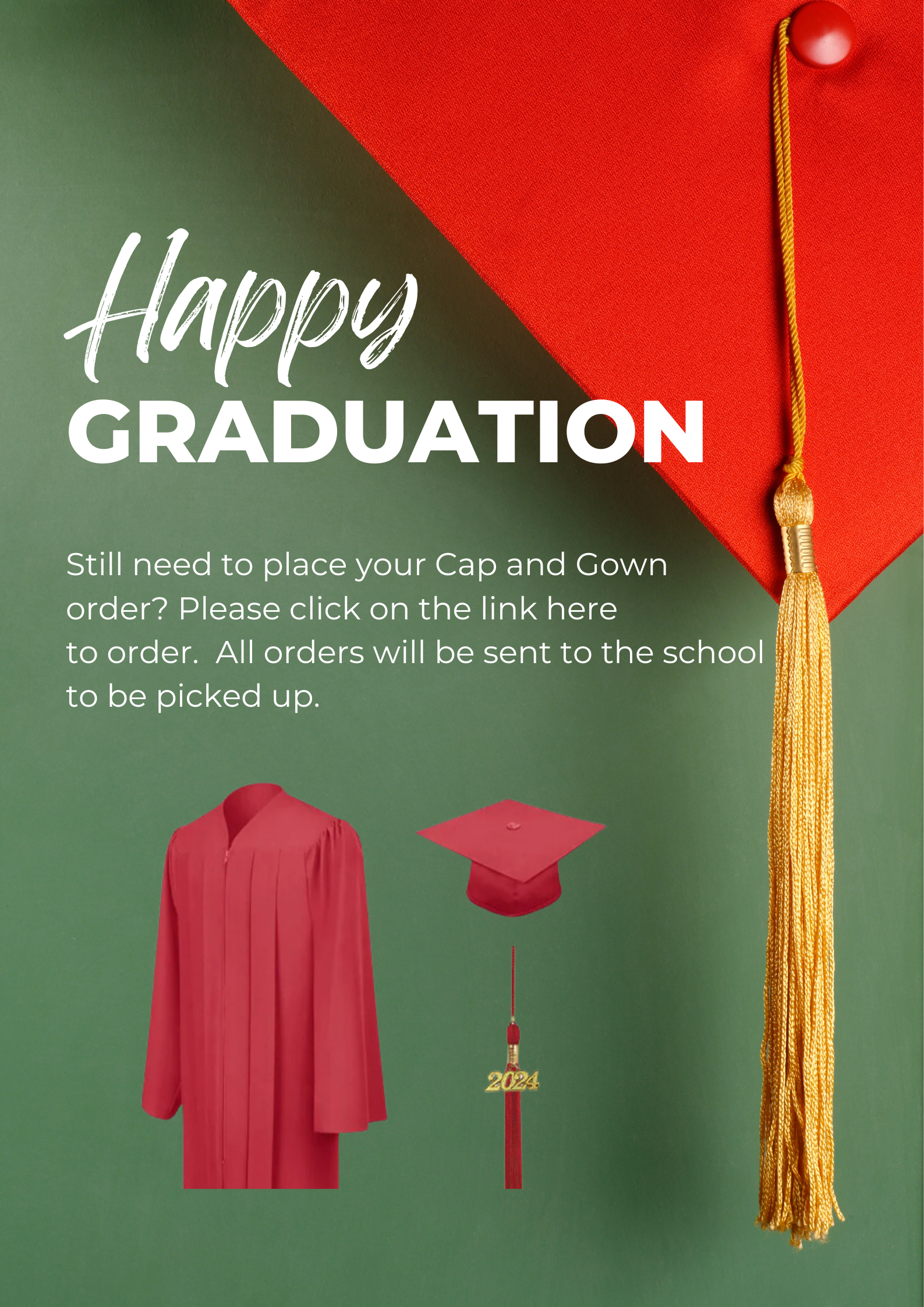 Jostens Cap and Gown