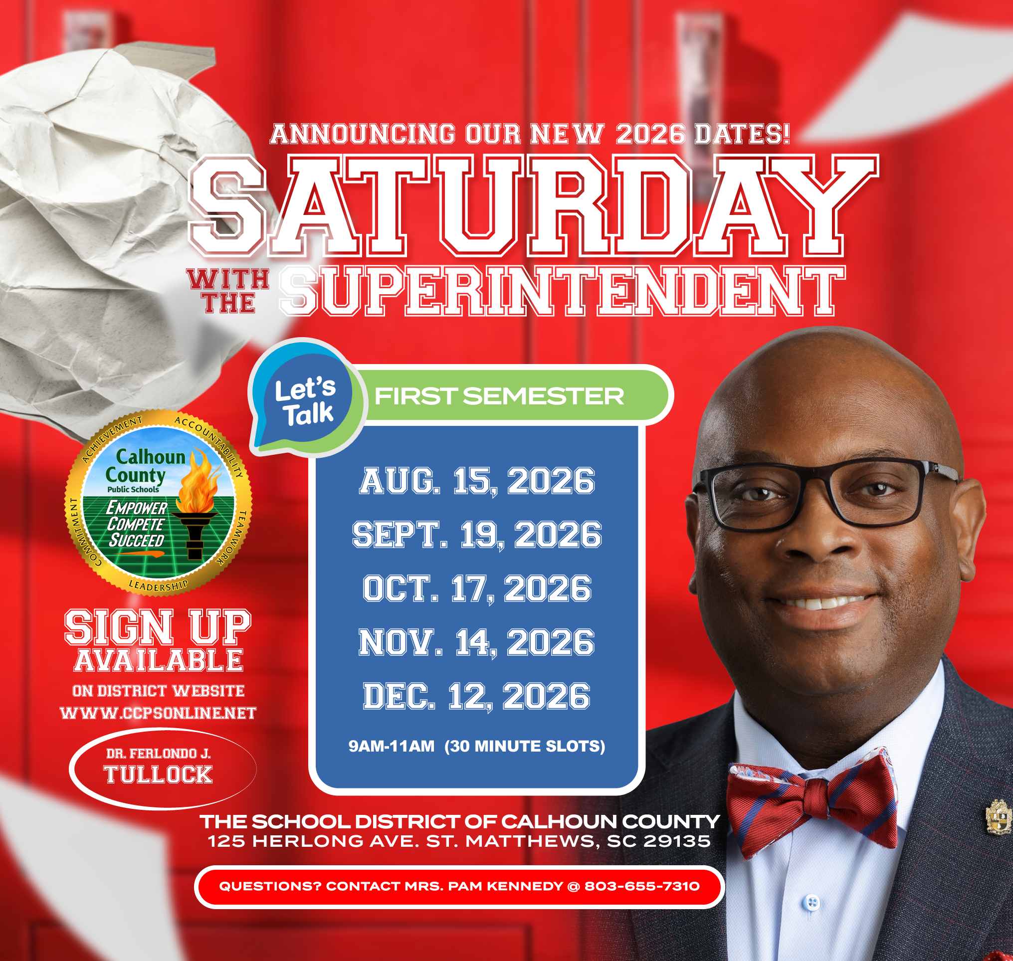 Saturday With the Superintindent