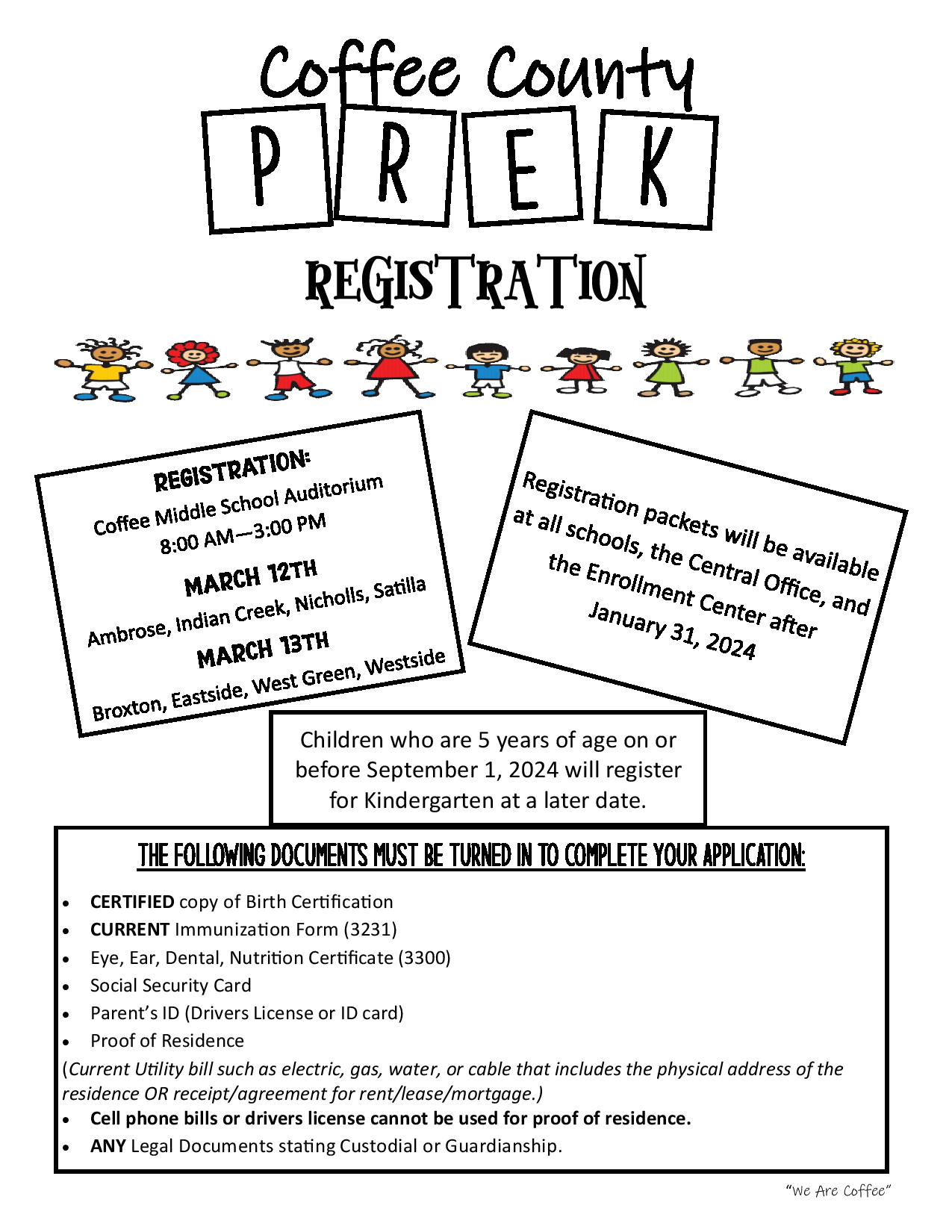 PreK Registration Opens Feb. 1