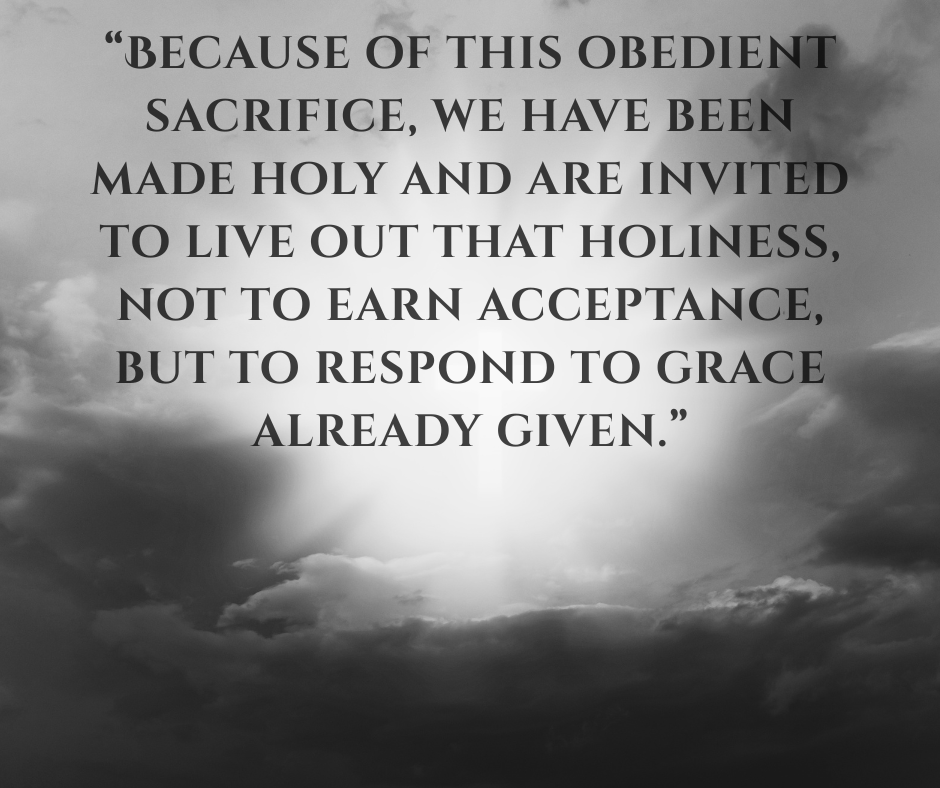 Live out holiness