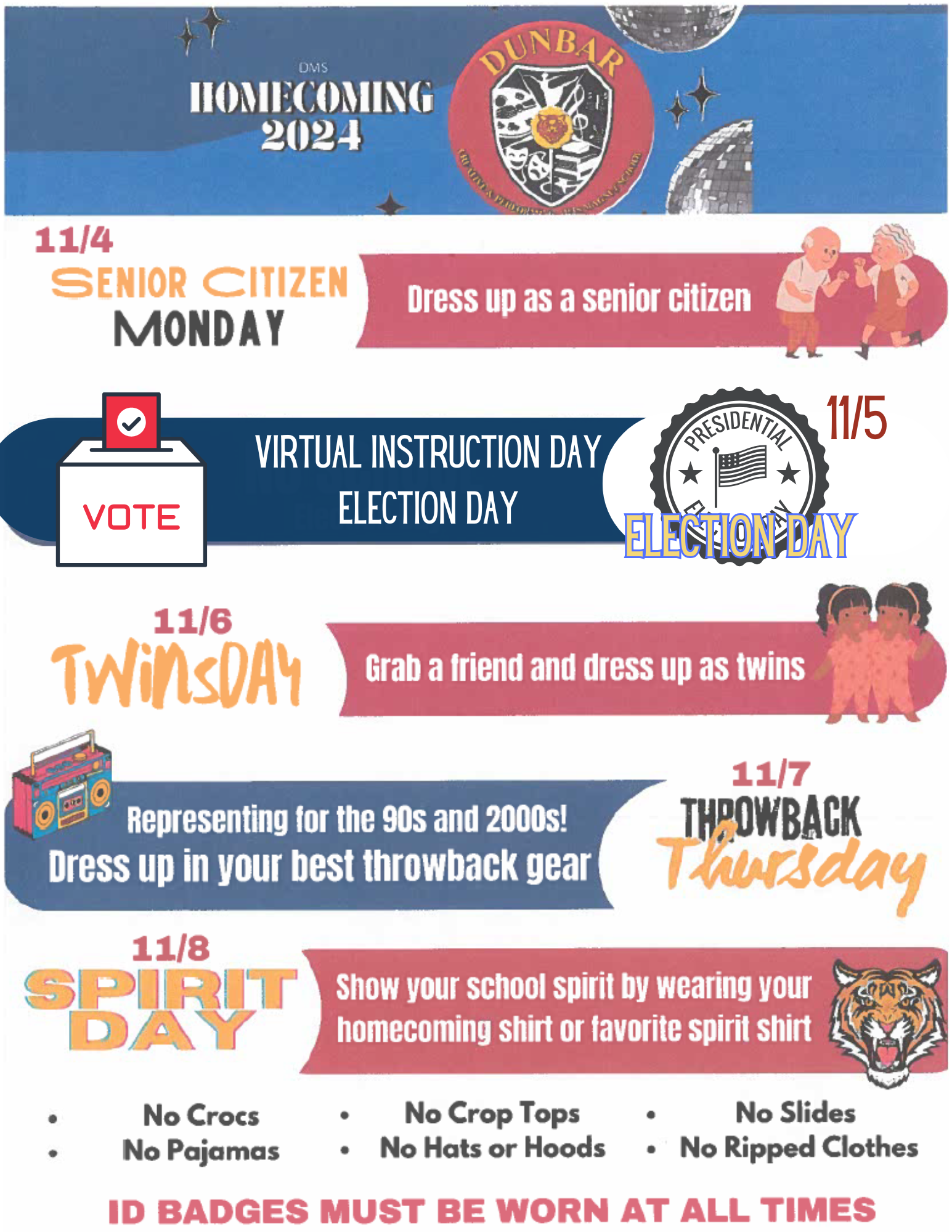 homecoming week information