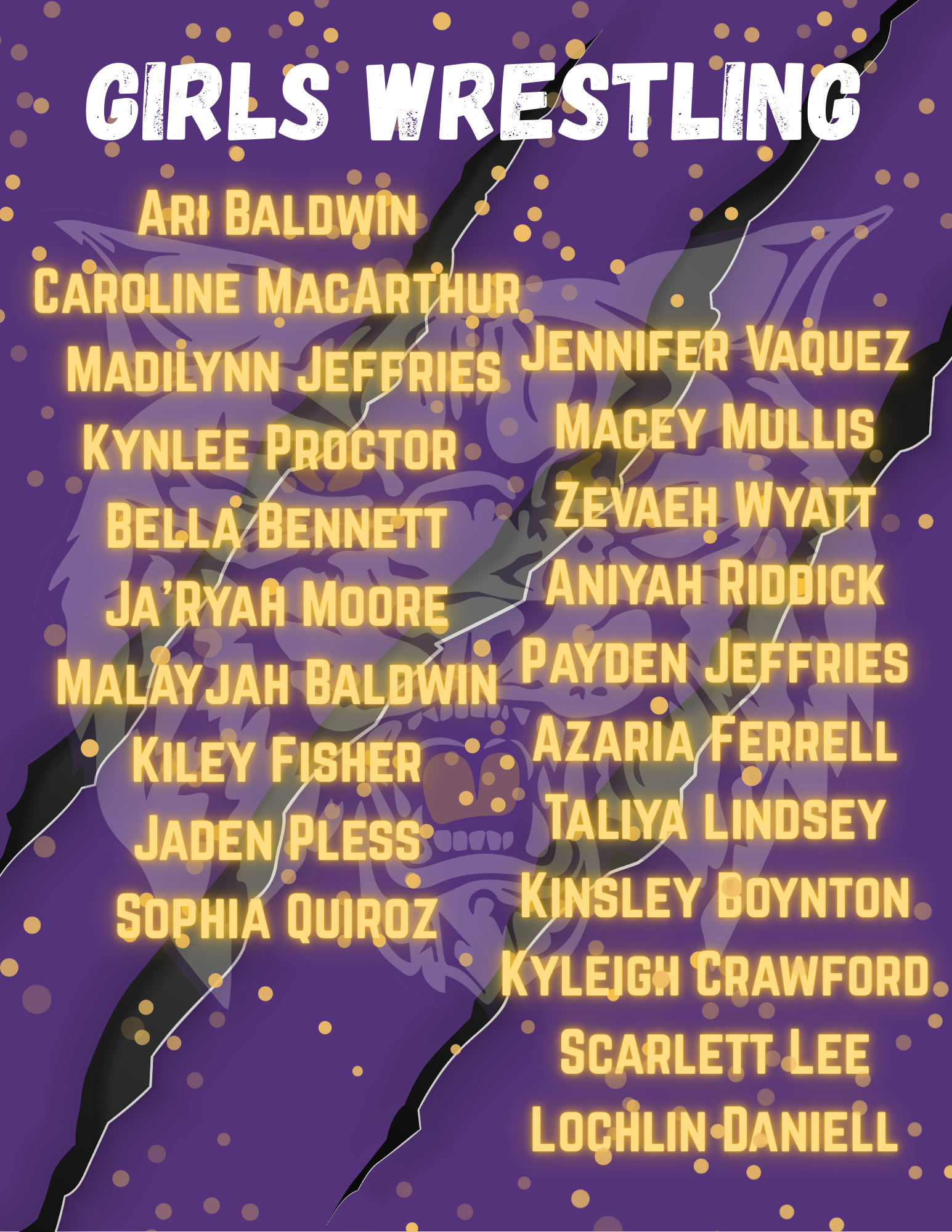 Girls Wrestling 2026