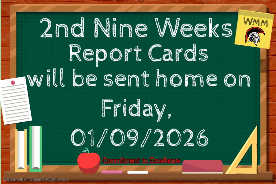 Report Card send home day 