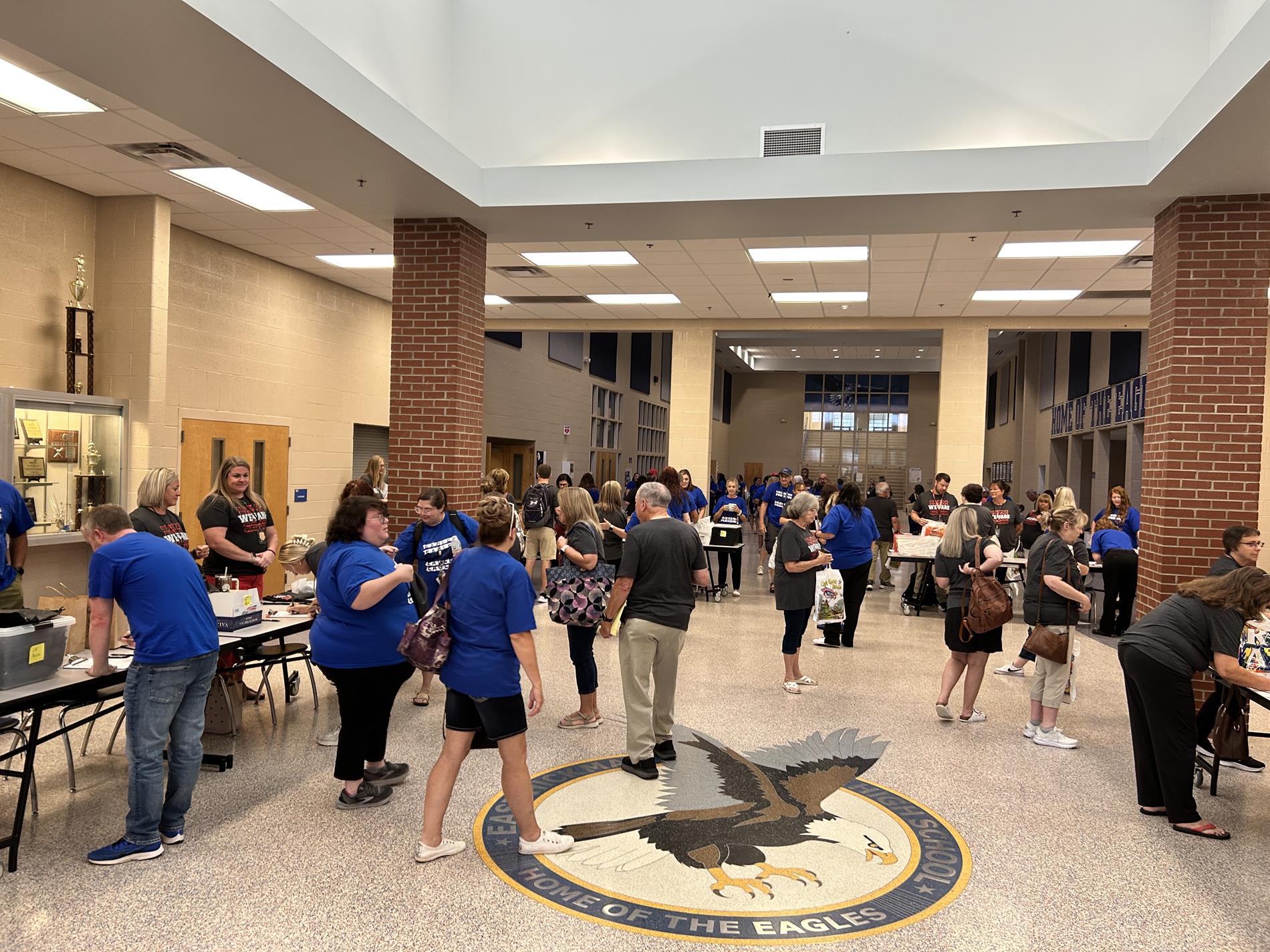 Teacher Summit meeting in the Grand Hall