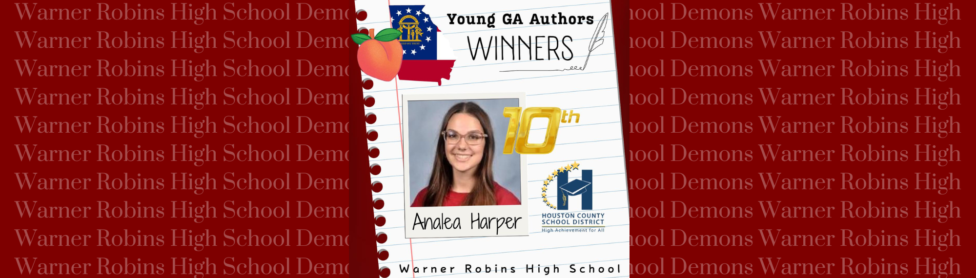 Young Georgia Authors Winner