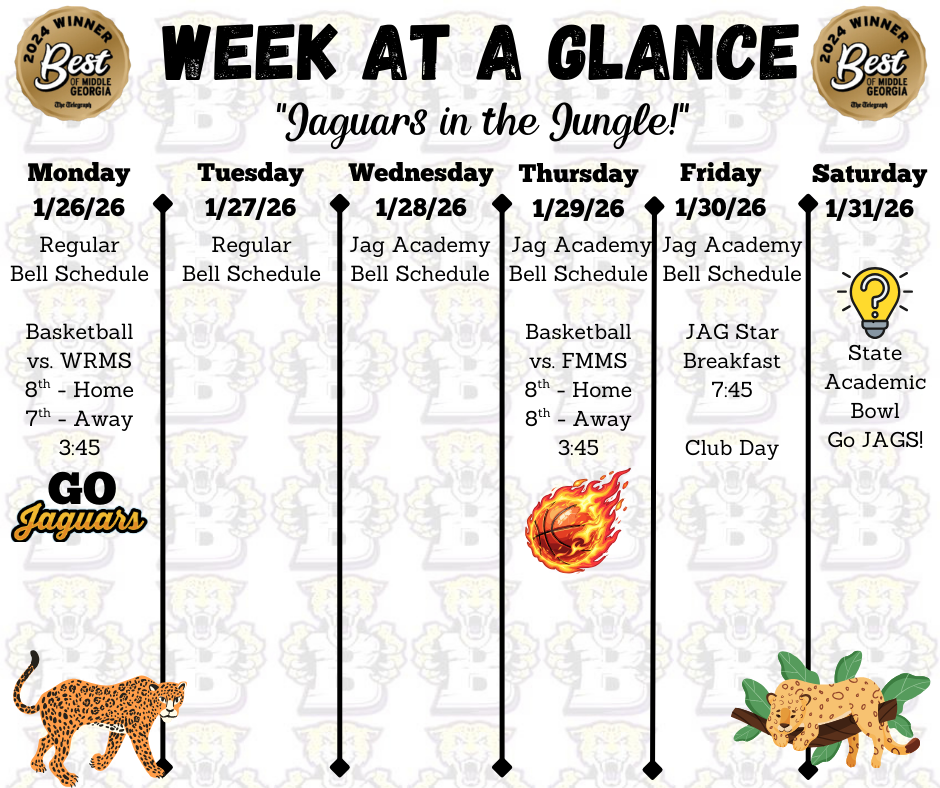 Week at a glance