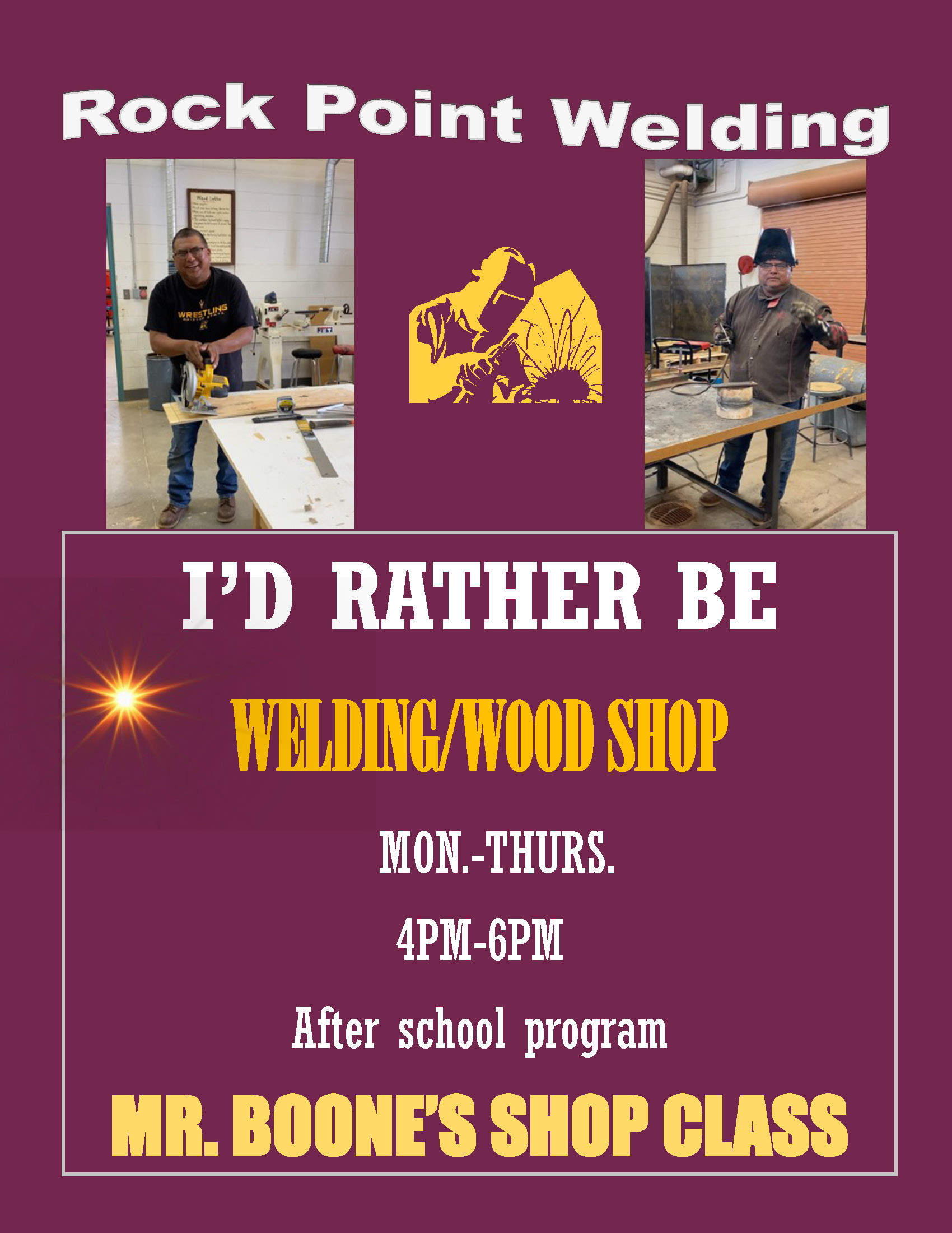 Welding/Wood shop