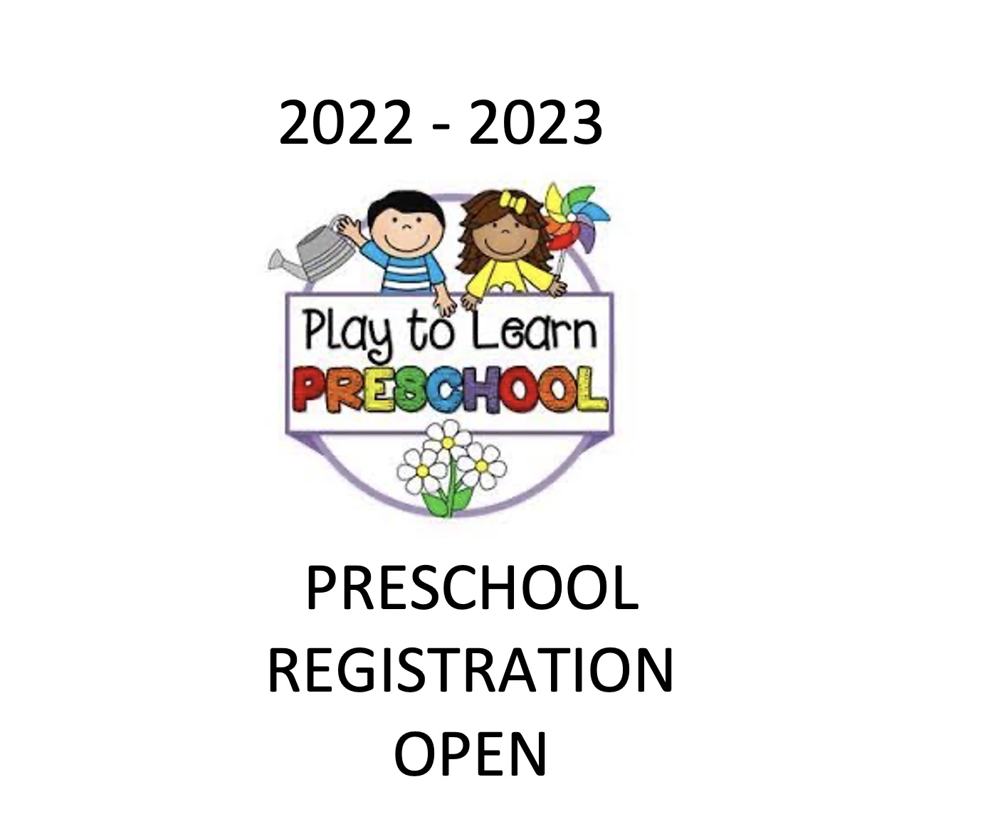 2022-2023 Preschool Registration