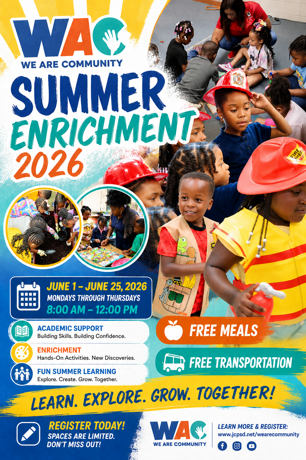 Summer Enrichment Flyer