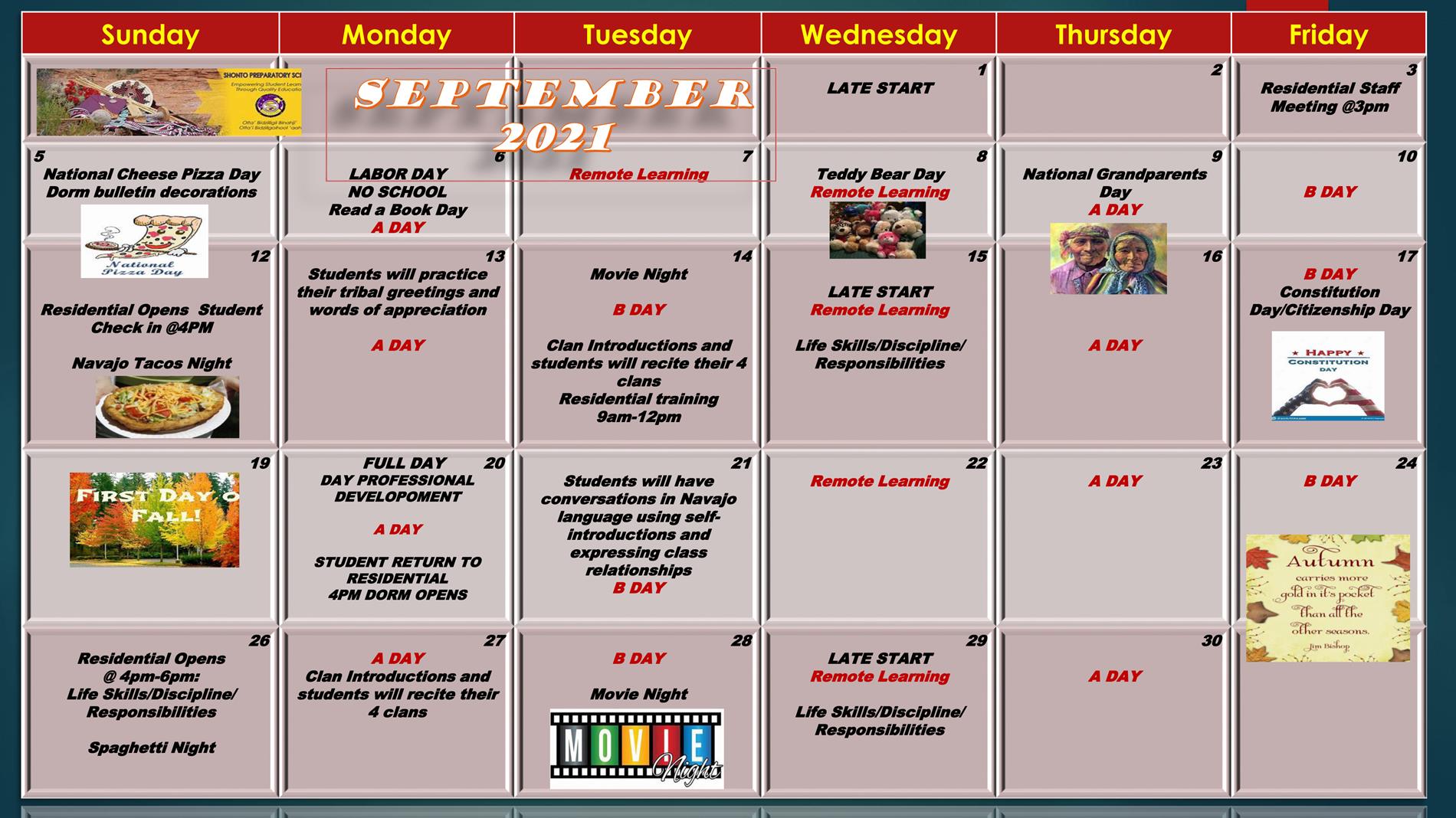 calendar