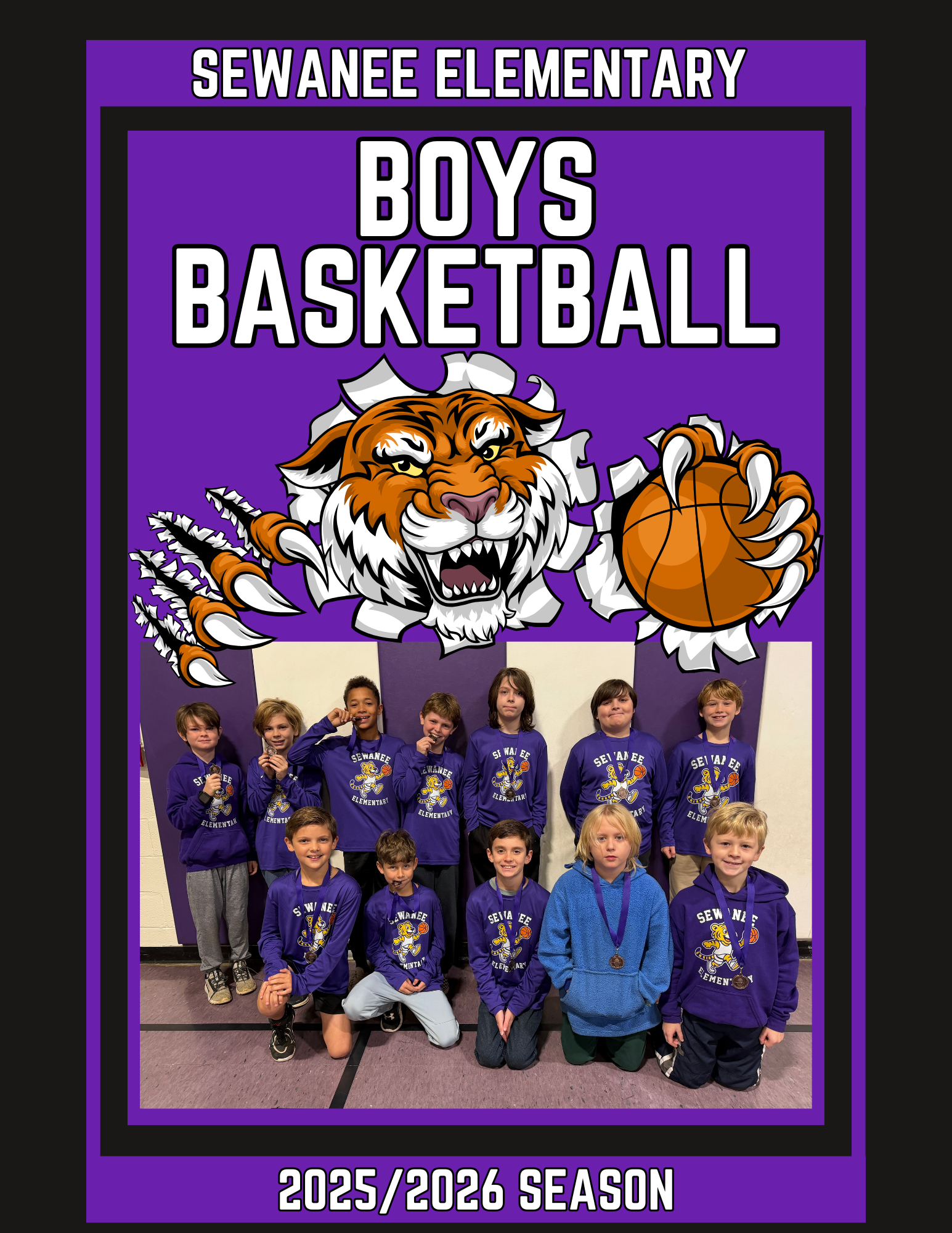 Sewanee Elementary School Boys Basketball 2025/2026 Season