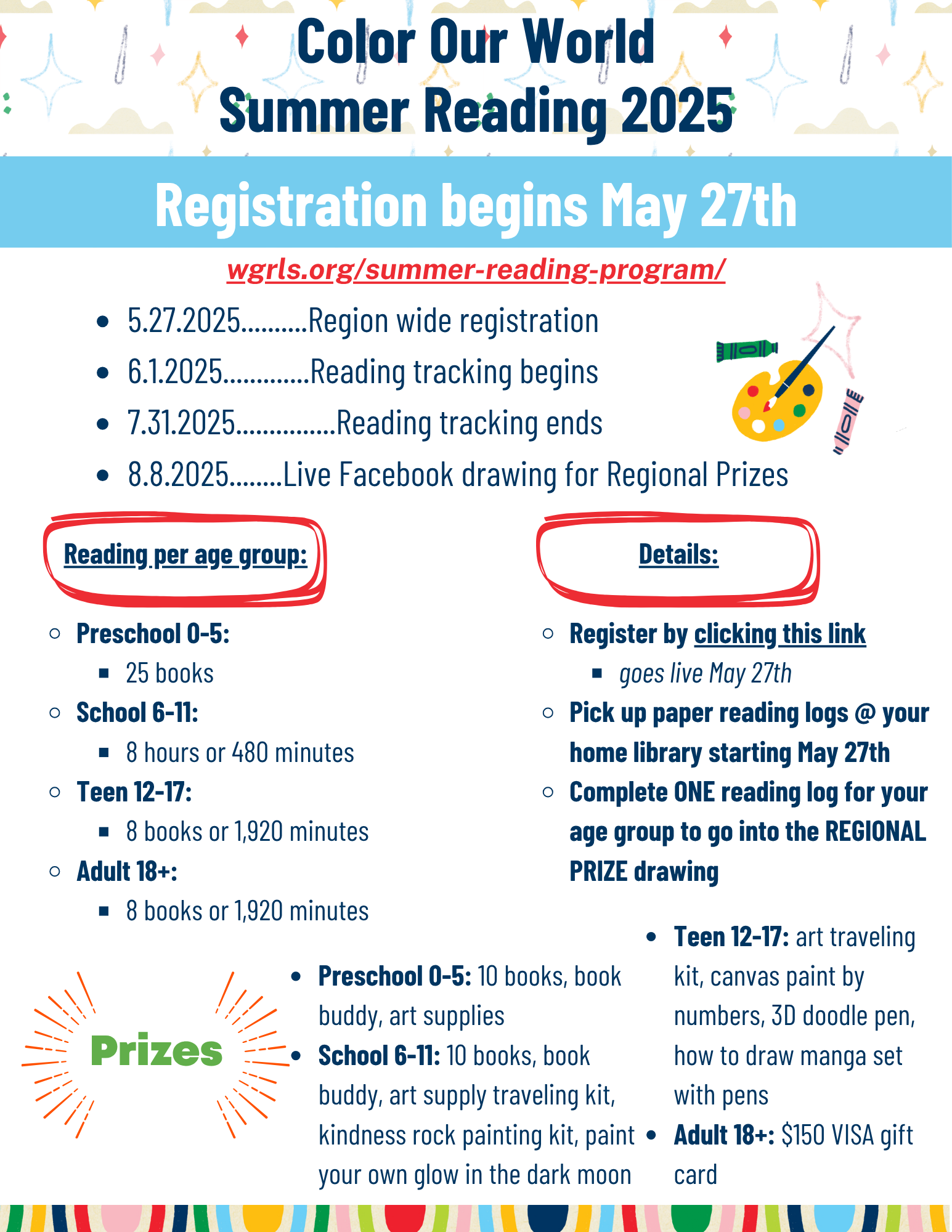 Summer Reading Flyer 25