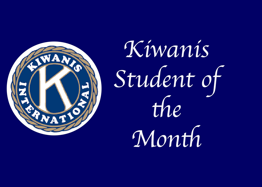 Kiwanis Student of the Month