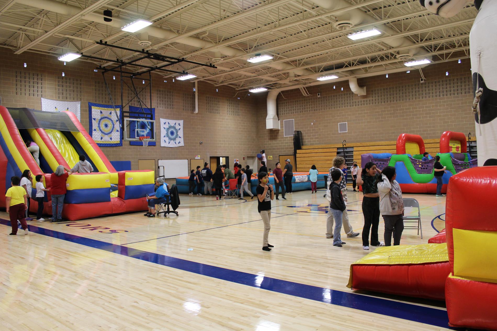 Inflatables in the gym