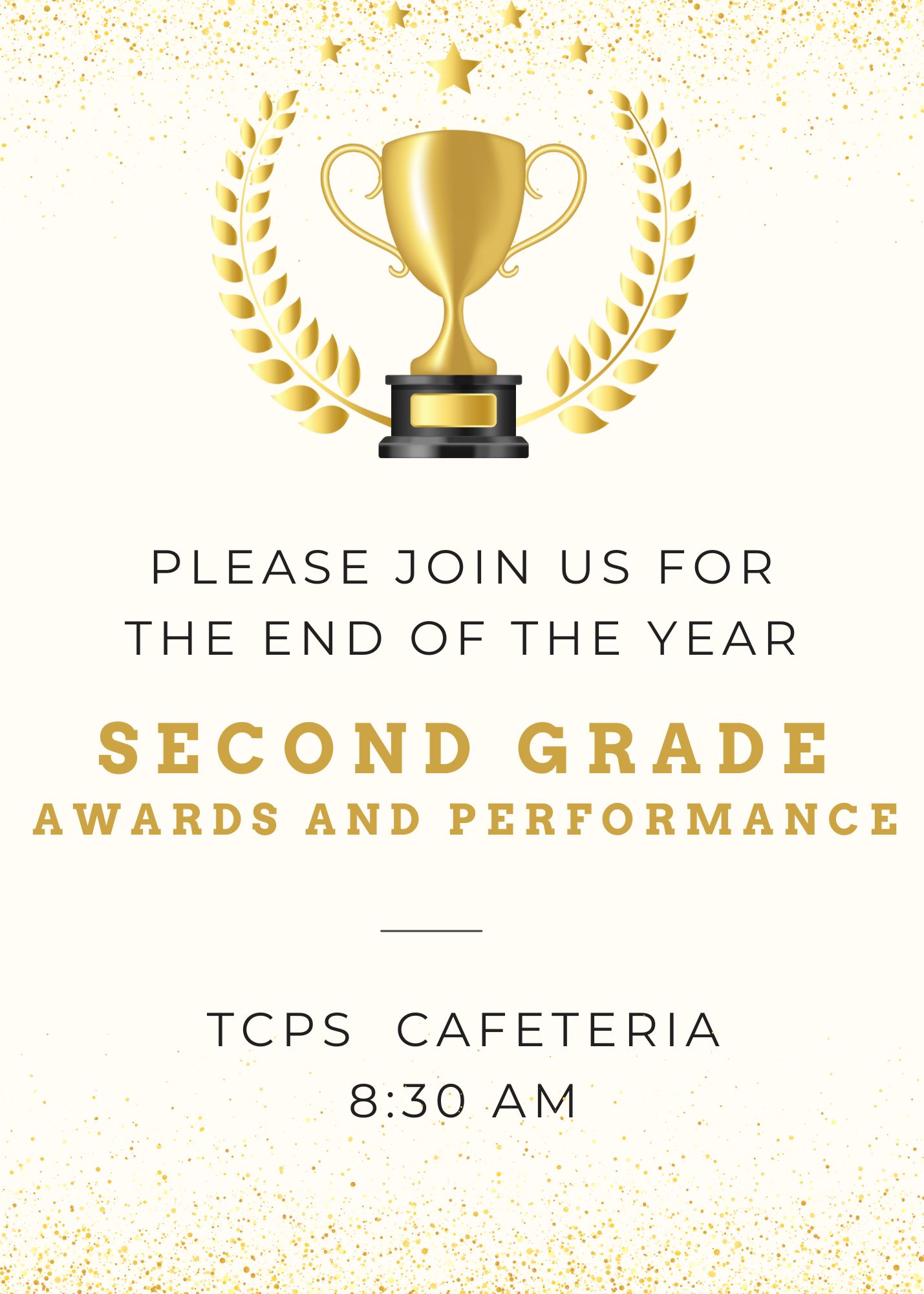 Second Grade Awards