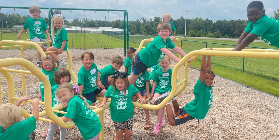 Playground excitement