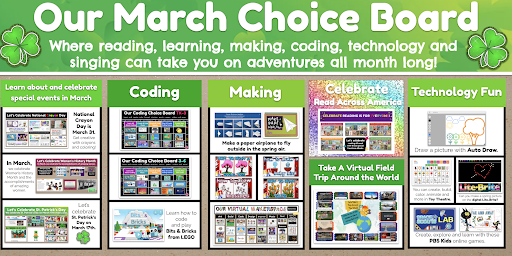 March Choice Board