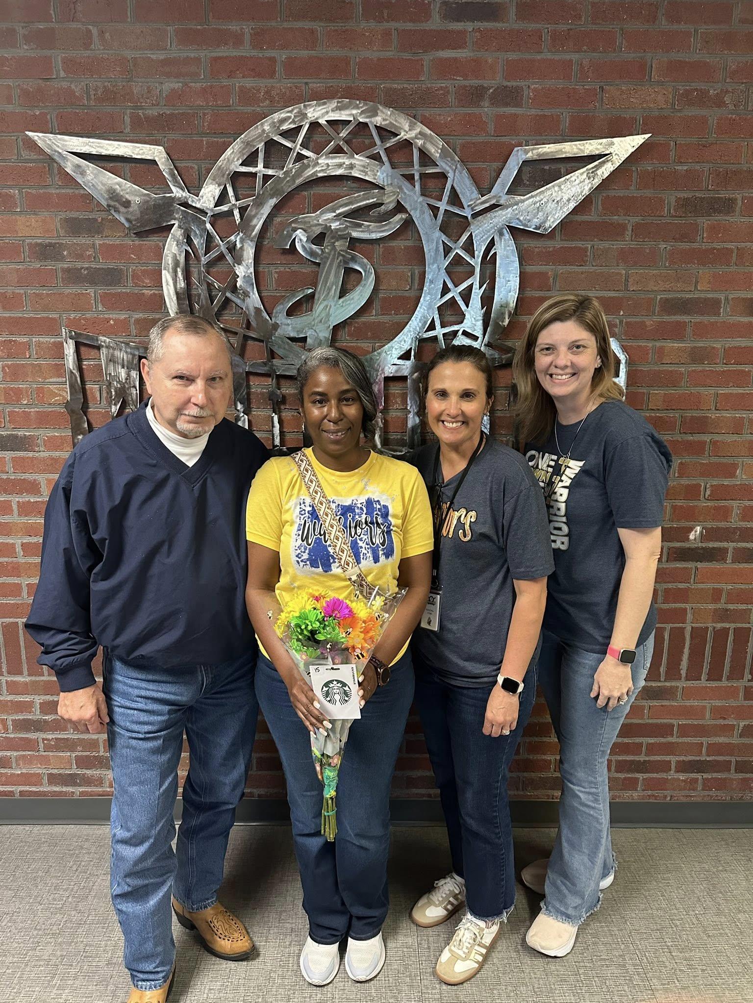 Classified Employee of the Year with Admin