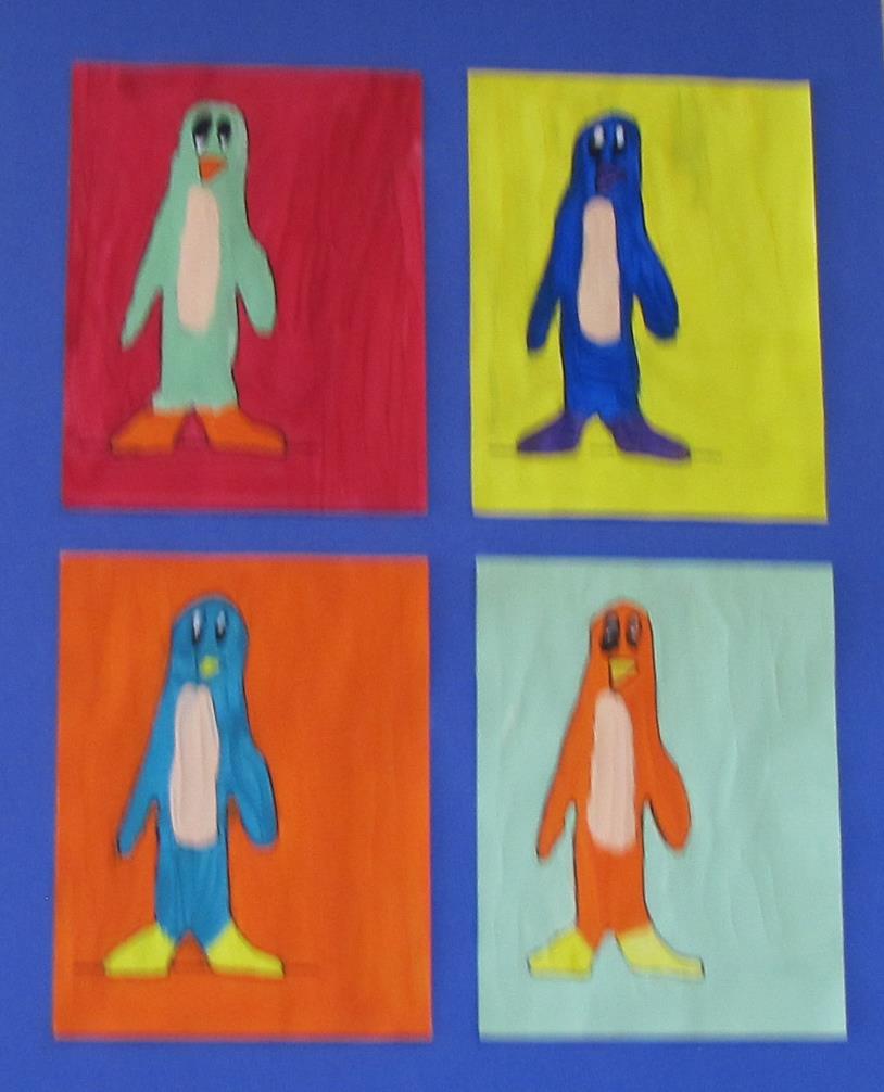 Andy Warhol Students paintings