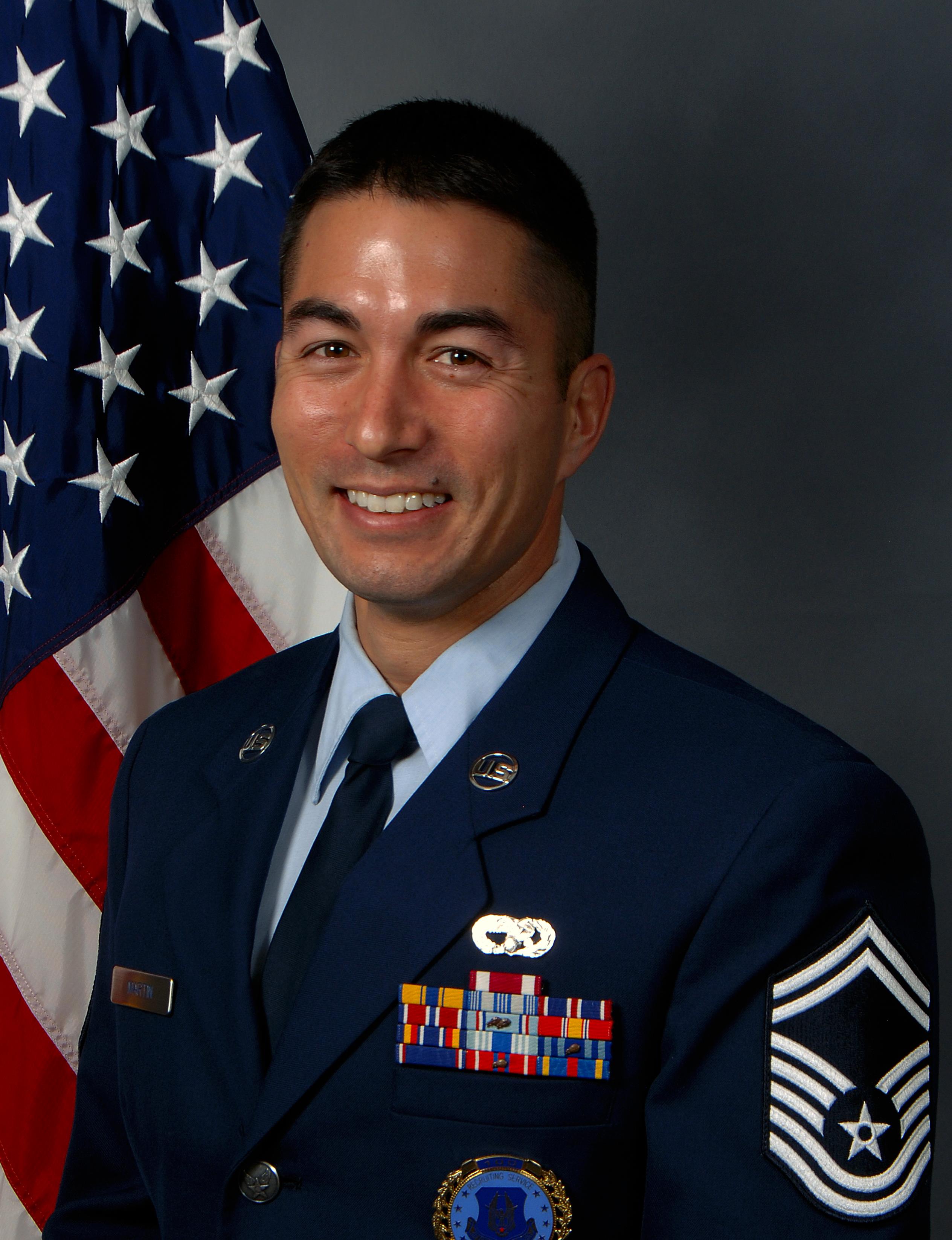SMSgt (Ret) Garrett Martin  SMSgt (Ret) Garrett Martin