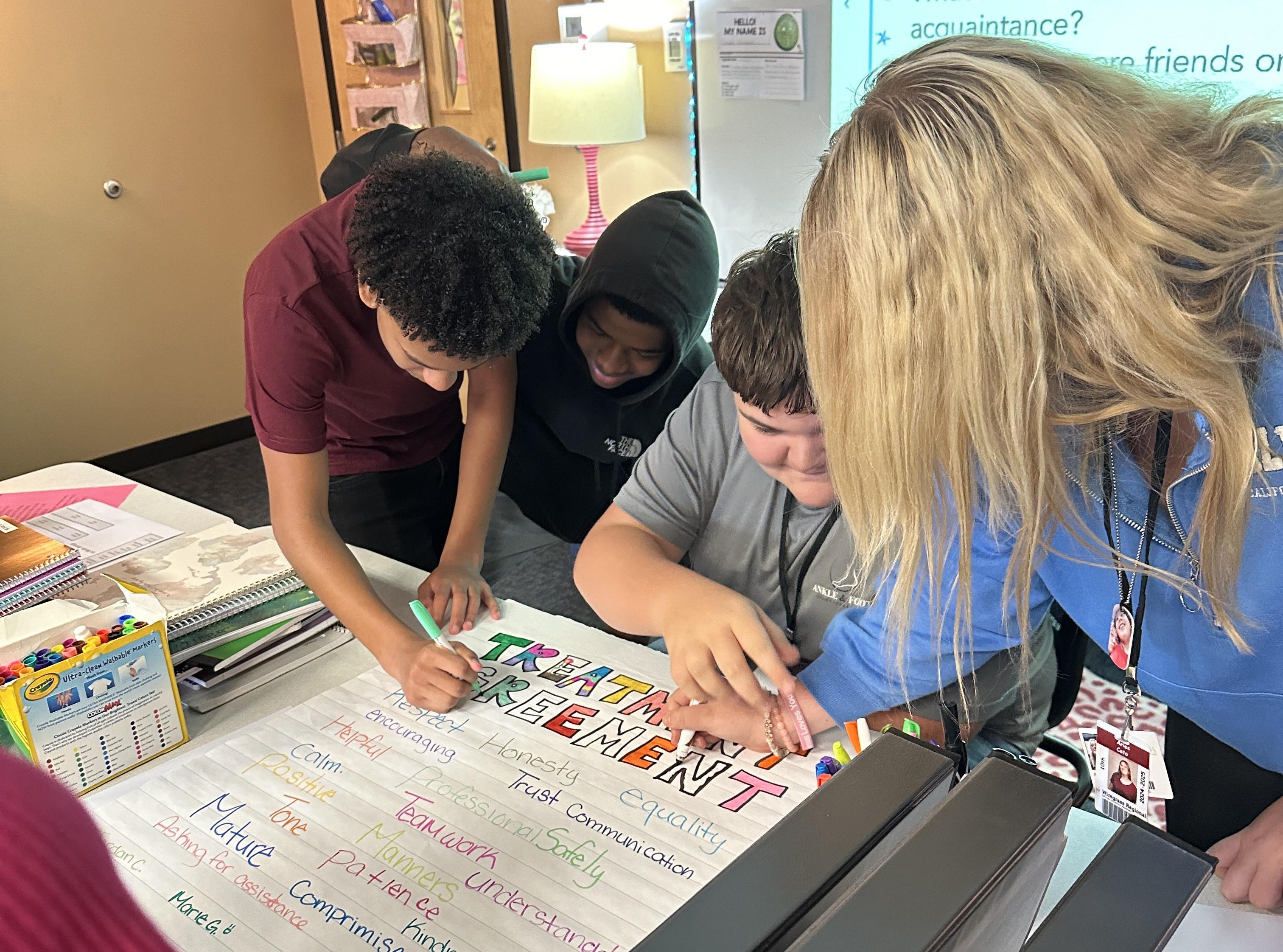 Mrs. Voigt's Advisement Class
