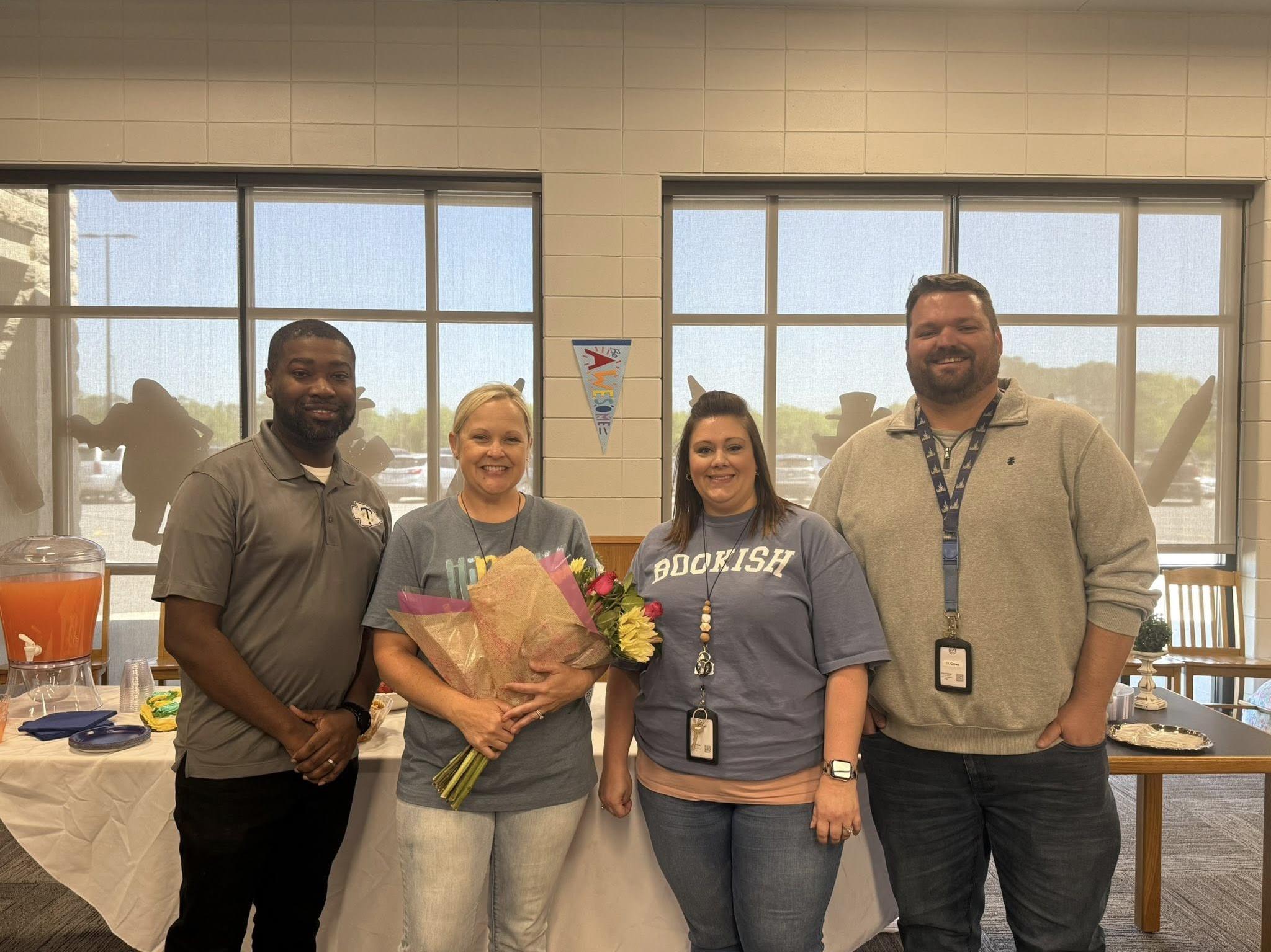 District Teacher of the Year with School Admin