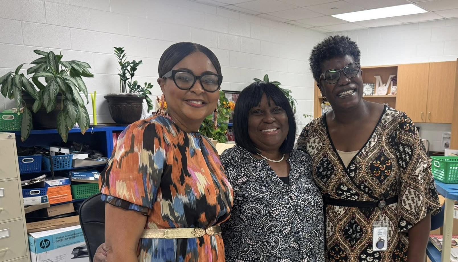 ladies standing in room